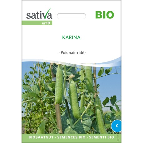 PETIT POIS NAIN Grain Ridé "Karina" - Graines BIO | Sativa | Graines et Bio