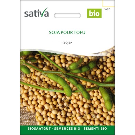 SOJA POUR TOFU - Graines BIO | Sativa | Graines et Bio