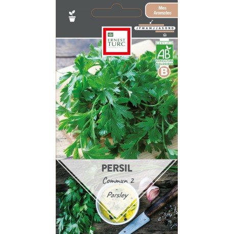 PERSIL COMMUN - Graines BIO | Ernest Turc | Graines et Bio