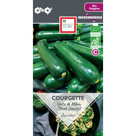 COURGETTE VERTE DE MILAN - Graines BIO | Ernest Turc | Graines et Bio COURGETTE VERTE DE MILAN - Graines BIO | Ernest Turc | Graines et Bio