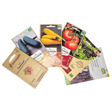 Pack "Les Incontournables du Potager" - Graines Bio | | Graines et Bio Pack "Les Incontournables du Potager" - Graines Bio | | Graines et Bio