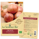 OIGNON ROSÉ d'Armorique - Graines BIO | La Semence Bio | Graines et Bio